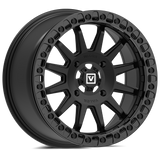 V09 BEADLOCK 17X8 +40 4X137 SATIN BLACK