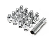 Load image into Gallery viewer, 12X1.50 SPLINE 4 LUG KIT 1.38" CHROME