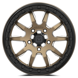 V15 BEADLOCK 15X7 +45MM 5X114.3 SATIN BRONZE MILLED