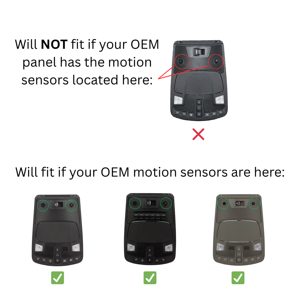 '15-20 Ford F150 SDHQ Built Switch-Pros SP-9100 Keypad Mount