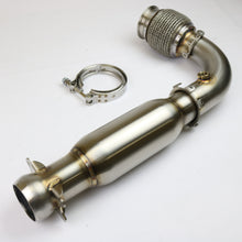 Load image into Gallery viewer, 2017+ Can-Am Maverick X3 Turbo Race Bypass Pipe With Bullet Muffler
