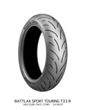 Bridgestone  Battlax Sport Touring T33R Tire - 190/50ZR17 M/C 73W TL Rear
