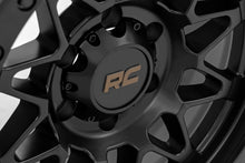 Load image into Gallery viewer, Rough Country 78 Series Wheel | Simulated Beadlock | Black | 18x9 | 6x135 | 0mm