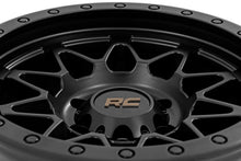 Load image into Gallery viewer, Rough Country 78 Series Wheel | Simulated Beadlock | Black | 18x9 | 6x135 | 0mm