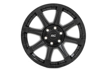 Load image into Gallery viewer, Rough Country 81 Series Wheel | One-Piece | Semi Gloss Black | 20x9 | 6x5.5 | 0mm