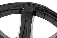 Load image into Gallery viewer, Rough Country 81 Series Wheel | One-Piece | Semi Gloss Black | 20x9 | 6x5.5 | 0mm