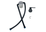 J&L 19-26 Chevrolet Silverado/GMC Sierra 1500 5.3L V8 Driver Side Oil Separator 3.0 - Clear Anod