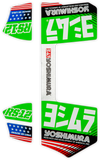 Rs12 Muffler Decals Green