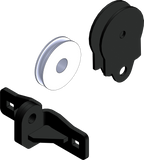 KFI Quick Plow Pulley-Steel Cable