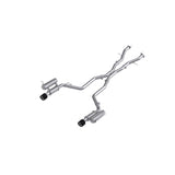 MBRP 2011+ Dodge Durango T304SS 3.0in Cat-Back Dual Rear Exit Exhaust w/ Carbon Fiber Tips