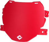 Downhill/E Bike Number Plate Red