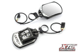 Side Mirrors W/2.00 Clamp Roll Cage Bar Clamp 2.00
