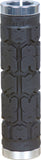 Rogue No Flange Lock-On Grips Black/Silver 130mm