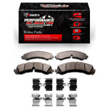 R1 2020-2025 Chevy Silverado 3500 HD Front/Rear Performance Off-Road/Tow Brake Pads & Hardware Kit