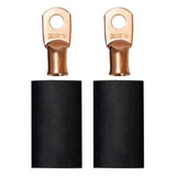 Moroso 5/16in Dia Stud 2 GA Wire Crimp/Solder Battery Cable Terminal Kit (2 Pack)