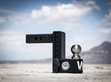 Weigh Safe 6in Drop Hitch w/Built-in Scale & 2in Shank (10K/15K GTWR) w/WS05 - Steel
