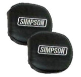 Simpson Racing YXZ Door Latch Pads Black/Grey (pair)