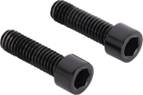 Dual Drill Cap Screws M6x20-2pcs Black