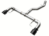 AWE Tuning 19-23 BMW 330i / 21-23 BMW 430i Base G2X Track Edition Axle-Back Exhaust - Diamond Black