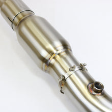 Load image into Gallery viewer, Can Am Maverick X3 3" Bazooka Race Pipe with Bullet Muffler Exhaust