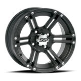 ITP SS 212 14x8 / 4x110 BP / 5+3 Offset Black Wheel
