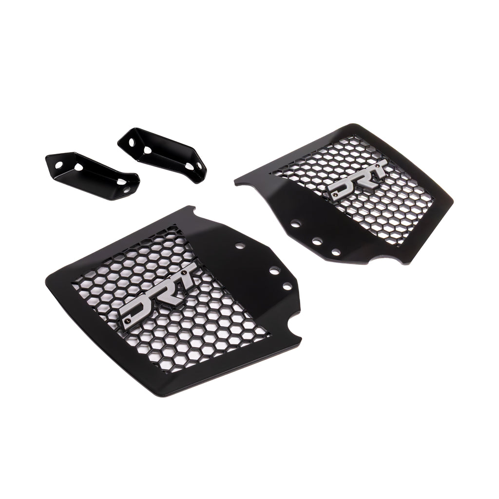 DRT Motorsports Polaris 2022+ RZR Pro R/ Turbo R / Pro S / Front Aluminum  Inner CV Boot Guards - Black - Image 3