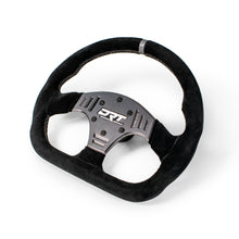 Load image into Gallery viewer, DRT Motorsports 330mm D-Shape Steering Wheel - Suede - Image 3