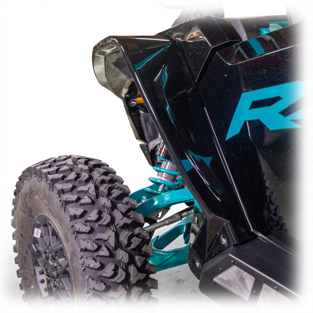 DRT Motorsports Polaris 2025+ Pro Series Fender Kit (PRO R, PRO S, PRO XP) - Black - Image 8