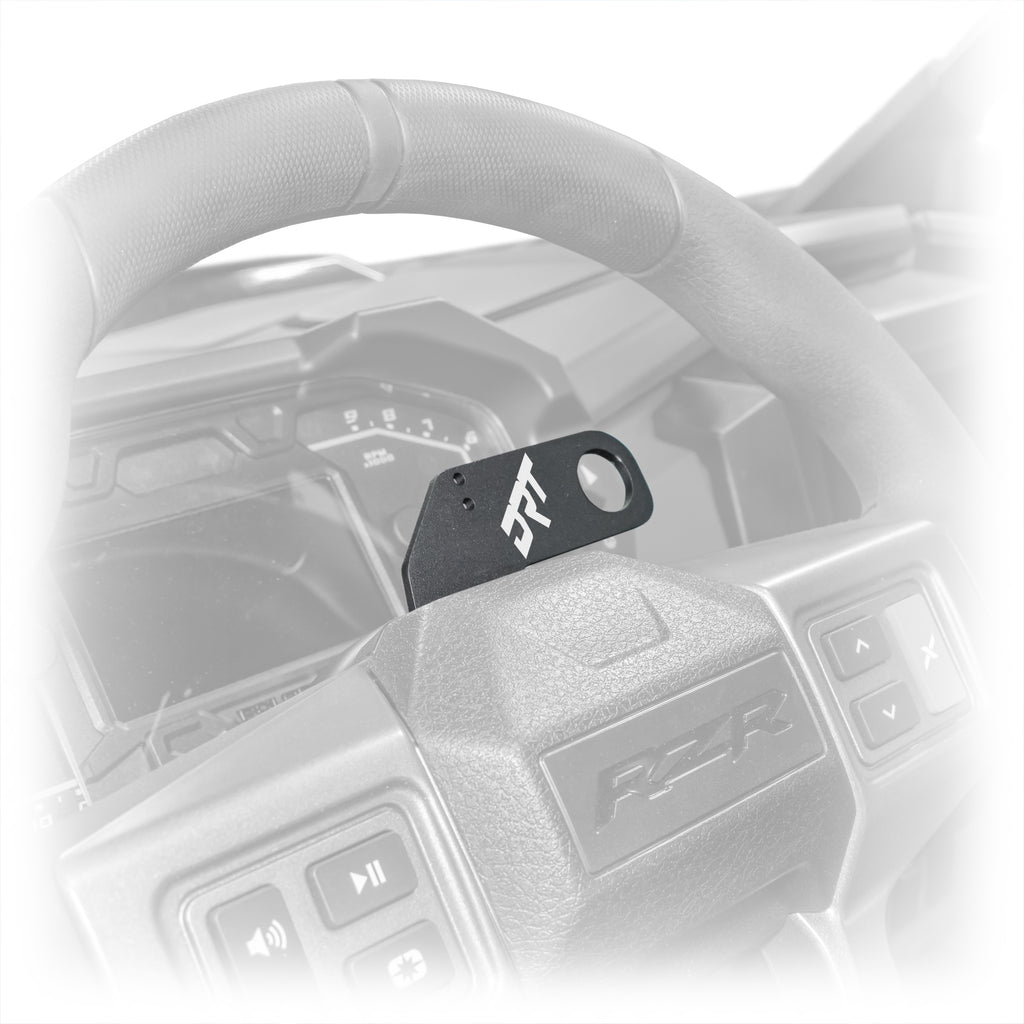 DRT Motorsports Polaris 2020+ Steering  Wheel Single Push-To-Talk Plate - Image 2