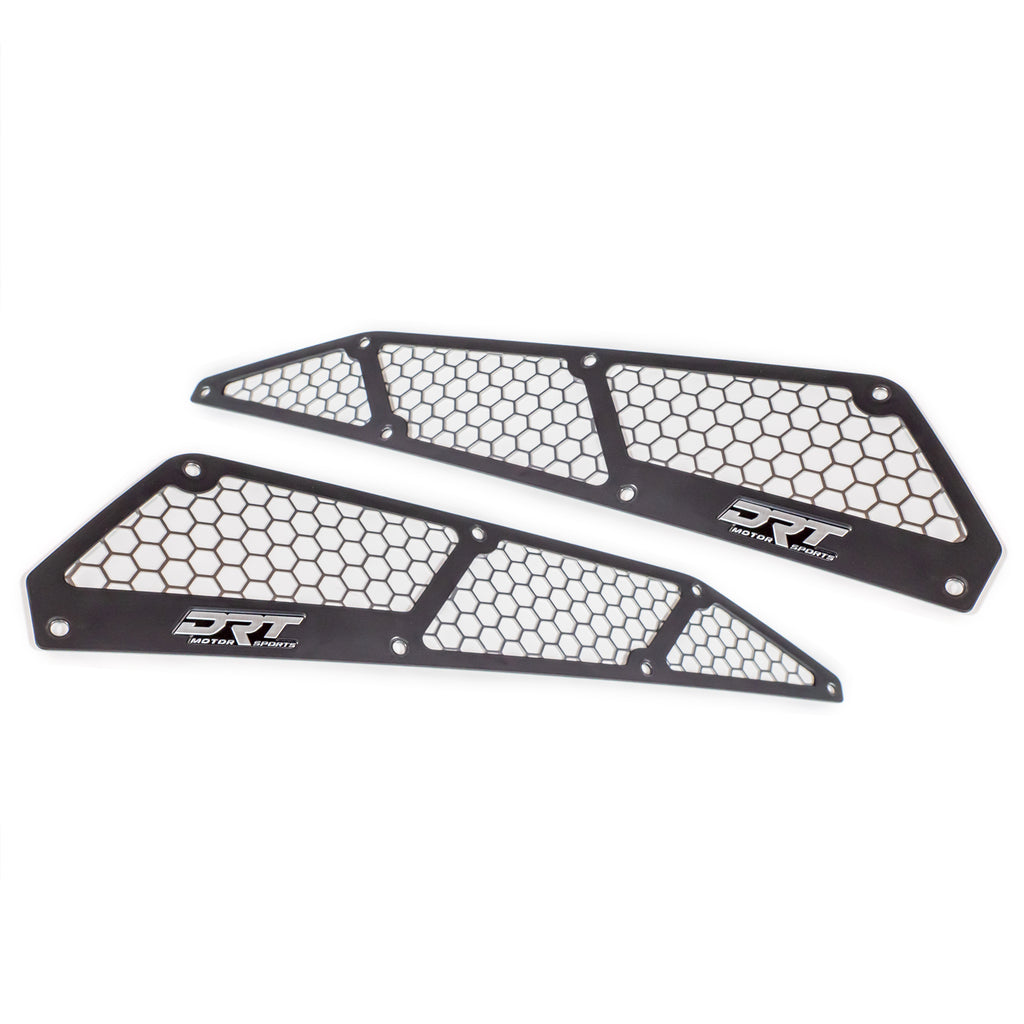 DRT Motorsports Kawasaki Teryx KRX/4 1000 Air Intake Vent Cover Set (Black/Raw) - Image 5