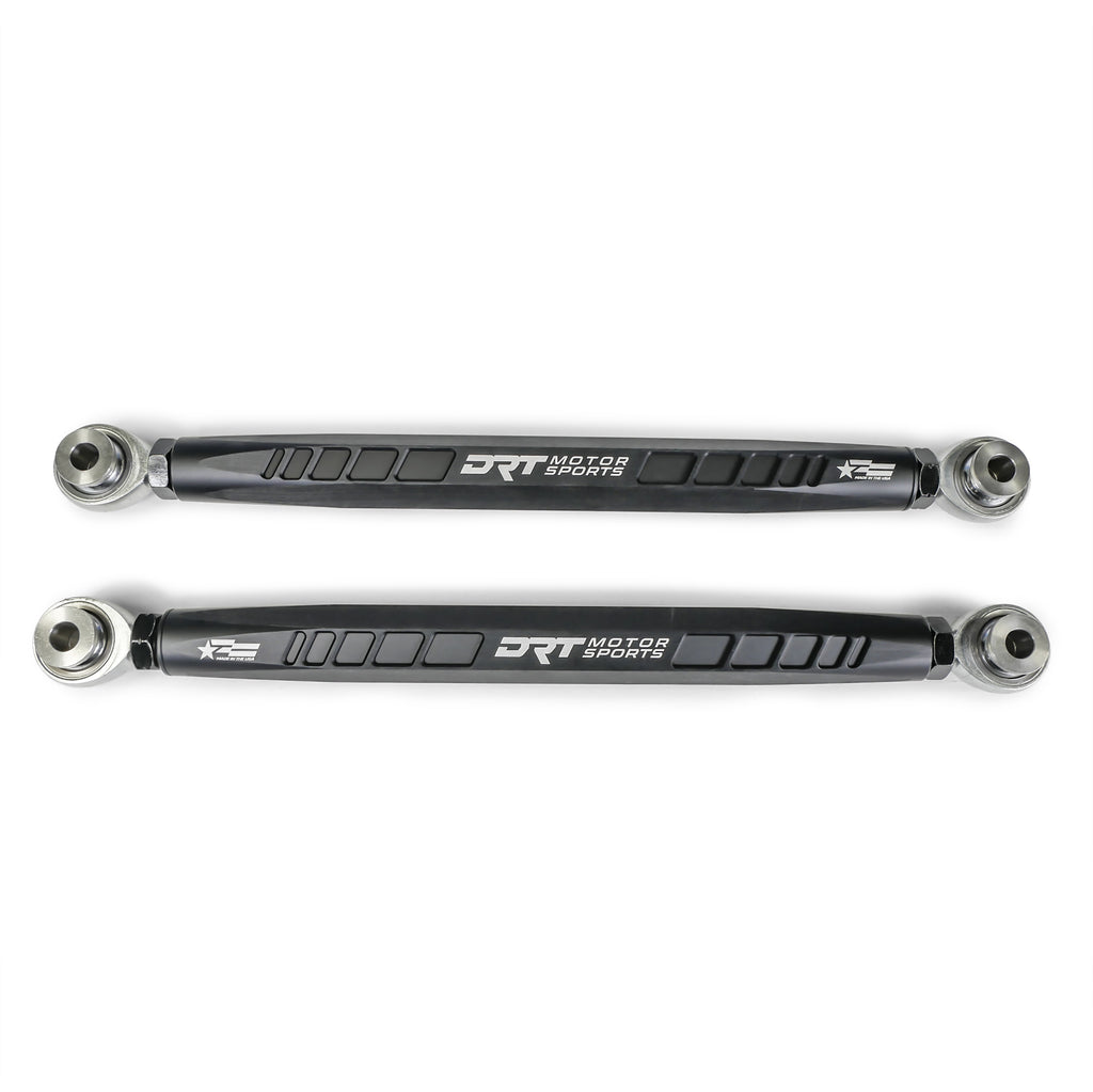 DRT Motorsports Can Am Maverick R Hex Rear Sway Bar Link Set, Black - Image 3