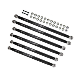 DRT Motorsports Can Am Maverick R 7075 XD Hex Bar Radius Rod Set, Black - Image 2
