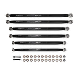 DRT Motorsports Can Am Maverick R 7075 XD Hex Bar Radius Rod Set, Black