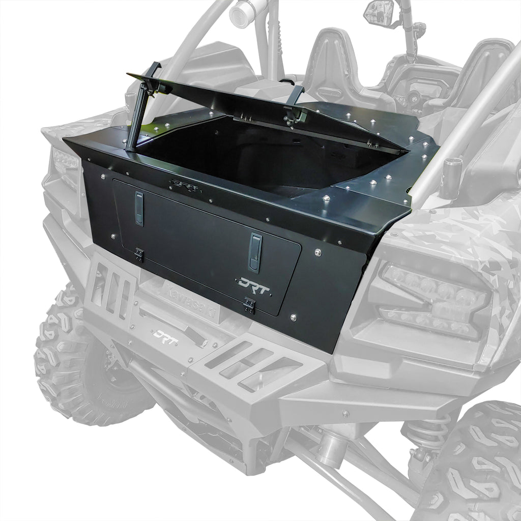 DRT Motorsports Kawasaki Teryx KRX/4 1000 Aluminum Storage/Trunk Enclosure - Image 4