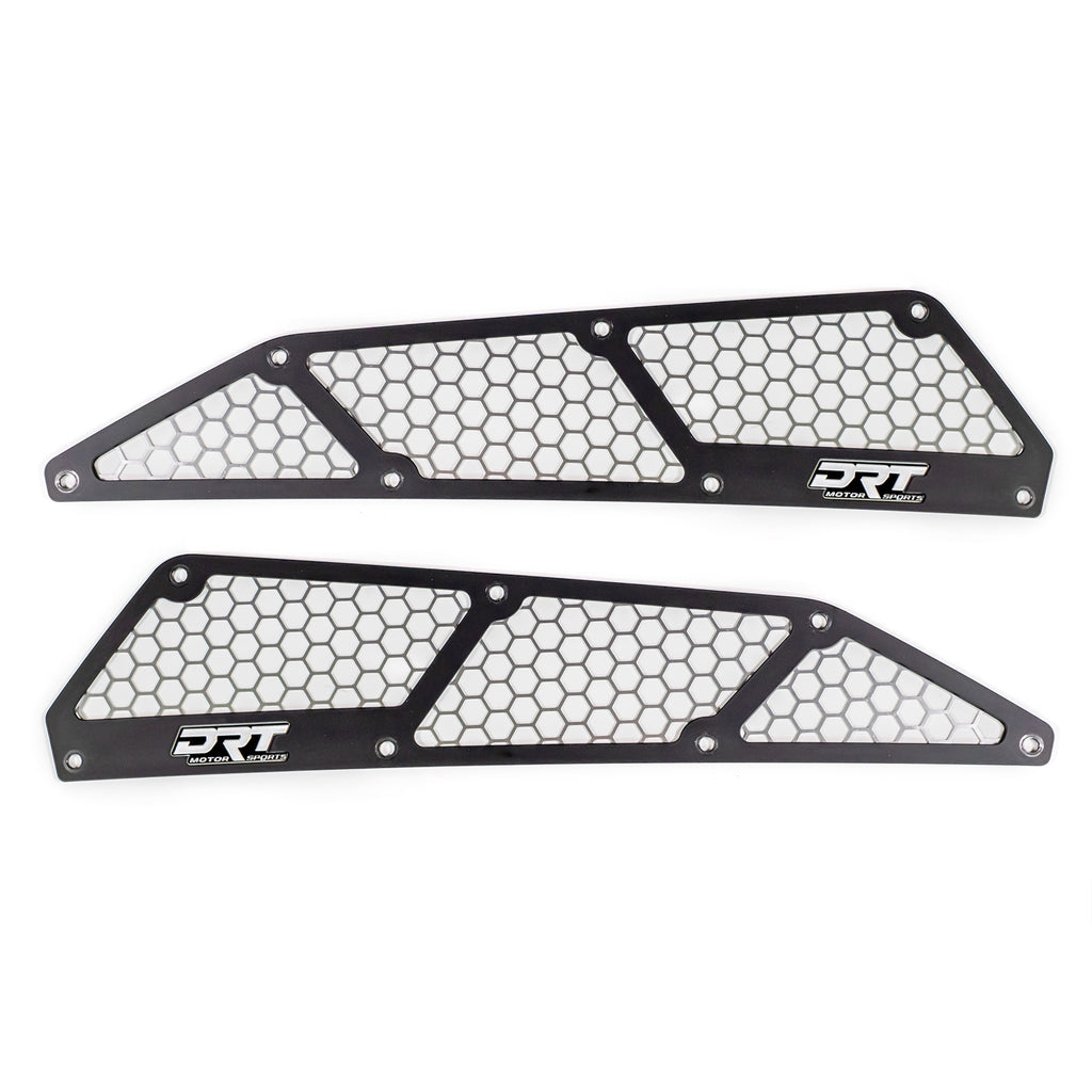 DRT Motorsports Kawasaki Teryx KRX/4 1000 Air Intake Vent Cover Set (Black/Raw) - Image 6