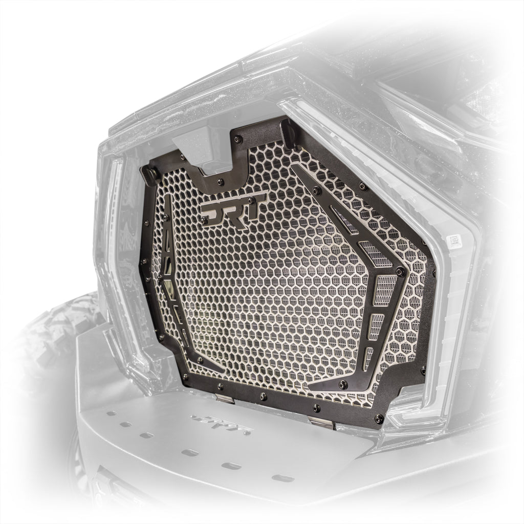 DRT Motorsports Polaris 2025+ RZR Pro XP/Pro S /Pro R Aluminum Front Grill - Black - Image 7