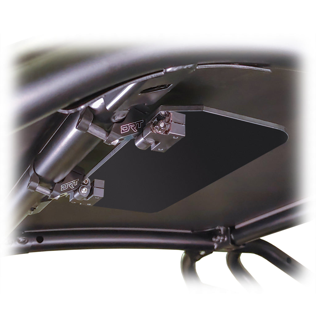 DRT Motorsports Universal Billet Sun Visor Kit 1.500" Clamps - Image 6