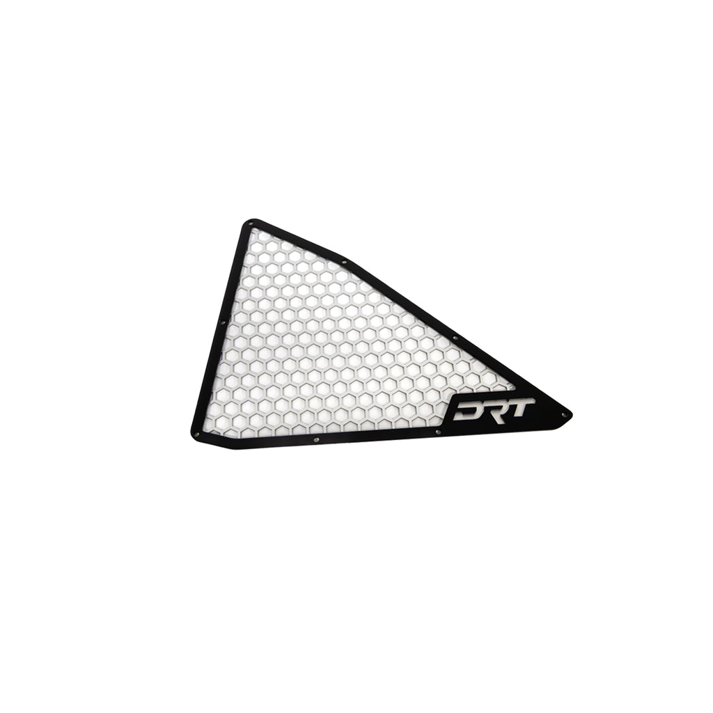 DRT Motorsports Kawasaki Teryx H2 Air Intake Vents Mesh Set (Black/Raw) - Image 4