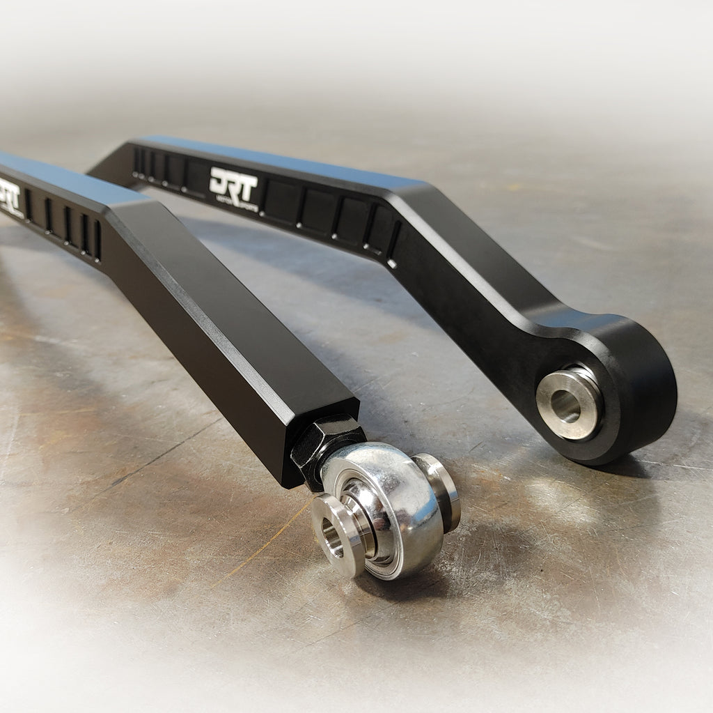 DRT Motorsports Polaris 2024+ XP1K/4 (64") Billet Aluminum High Clearance Radius Rod Set, Black - Image 4