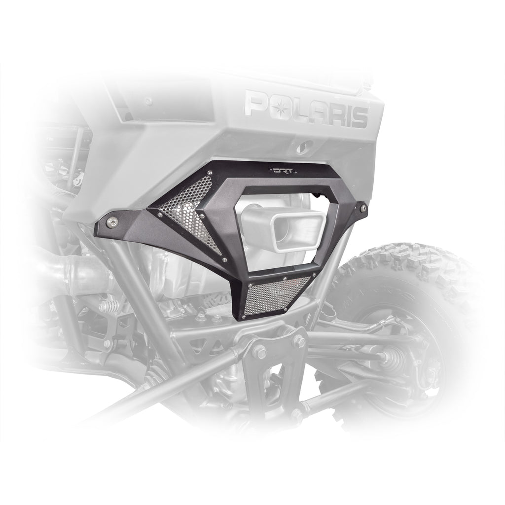 DRT Motorsports Polaris Pro R 2022+ Aluminum Exhaust Cover - Image 4