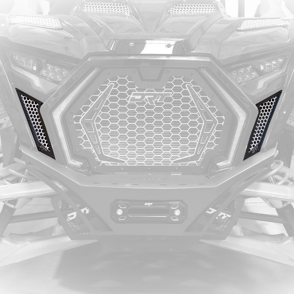 DRT Motorsports Polaris 2025+ RZR Pro XP/Pro S /Pro R Aluminum Lower Front Grill Kit - Black