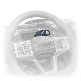 DRT Motorsports Polaris 2020+ Steering  Wheel Single Push-To-Talk Plate