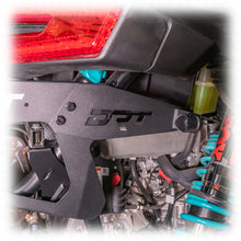 Load image into Gallery viewer, DRT Motorsports Polaris Pro R Desert Runner Fixed Tire Carrier AGM Electric Jack holder kit - Image 6