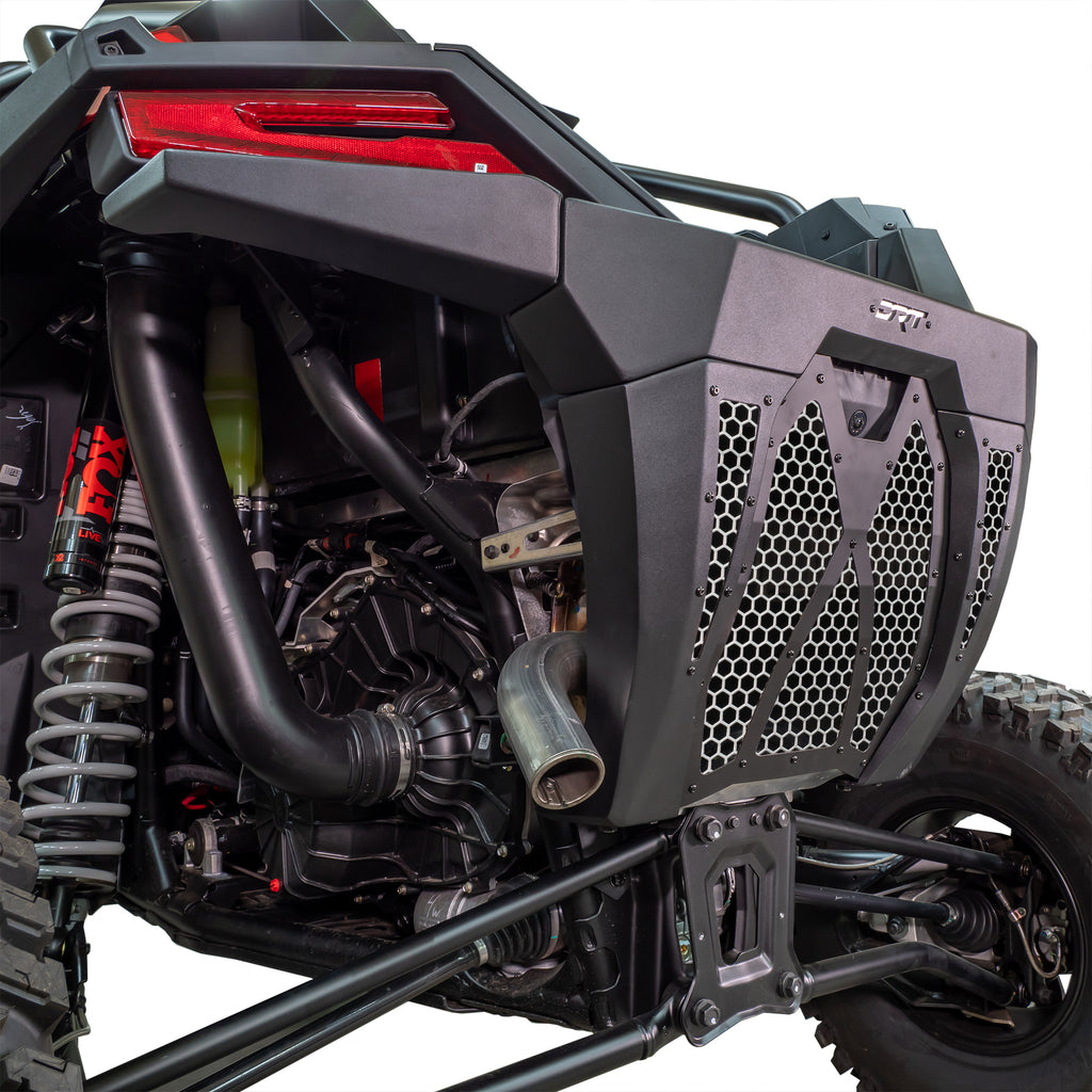 DRT Motorsports Polaris Pro XP / Turbo R Rear Bumper - Black - Image 6
