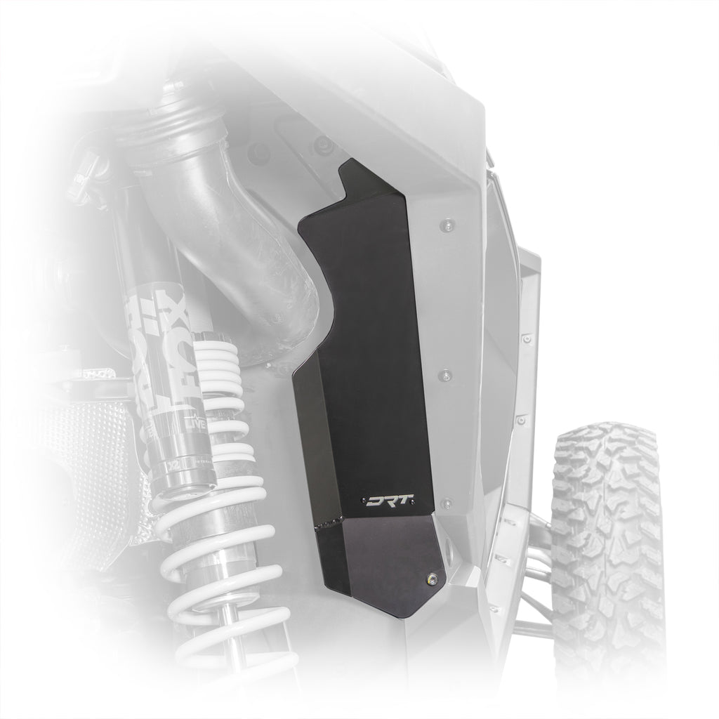 DRT Motorsports Polaris Pro XP / Turbo R 2020-2024 Aluminum Rear Inner Fender Guards