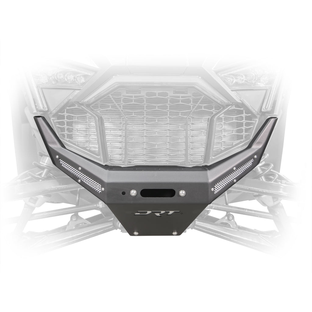 DRT Motorsports Polaris Pro R / Turbo R 2022-2024 Front Winch Bumper - Black - Image 4