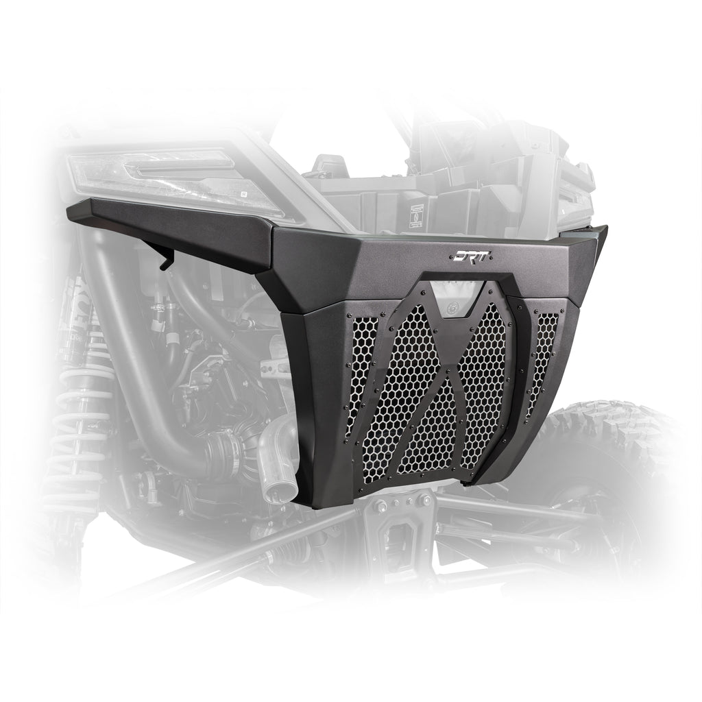 DRT Motorsports Polaris Pro XP / Turbo R Rear Bumper - Black - Image 2