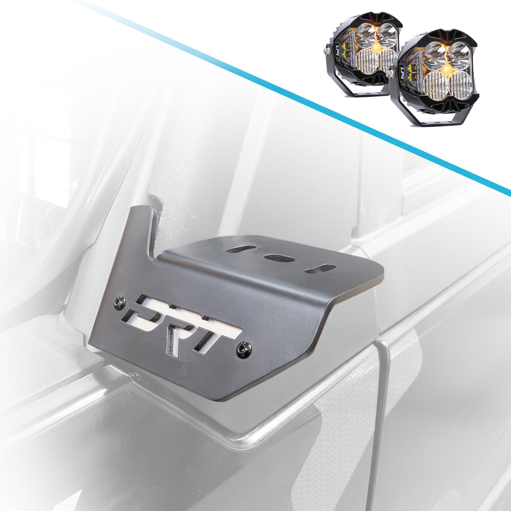 DRT Motorsports Polaris 2024+ XPEDITION A-Pillar Light Bracket Kit - Image 10