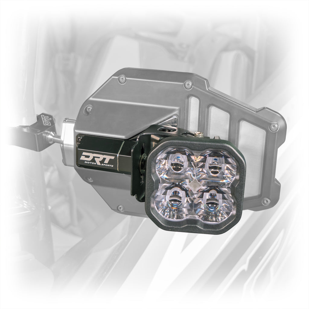 DRT Motorsports Tactical Mirror Light Bracket Kit - Image 4