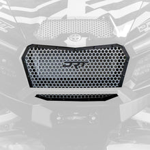 Load image into Gallery viewer, DRT Motorsports Kawasaki Teryx H2 Front Grill (Black/Raw) - Image 2